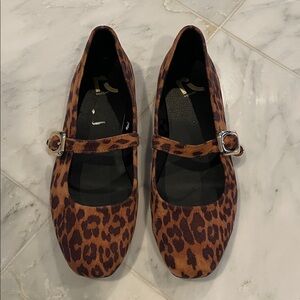 Report Leopard Print Flats